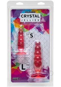 Crystal Jellies Anal Trainer Kit Pink_0