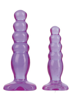 Crystal Jellies Anal Trainer Kit Purple_1