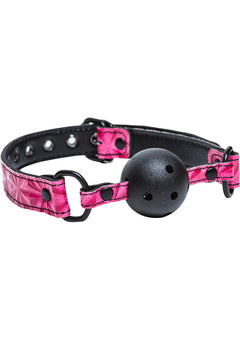 Sinful Ball Gag Pink_1