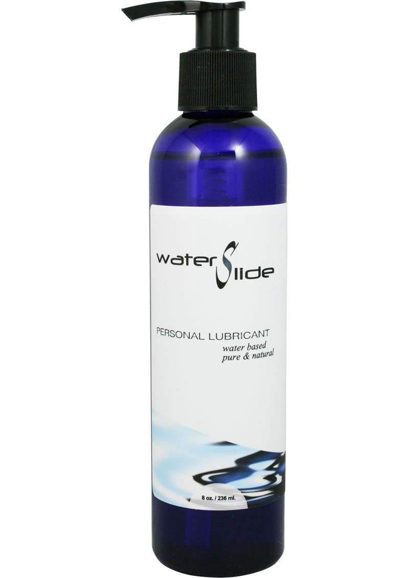 Waterslide Water Based Personal Lube 8oz_0