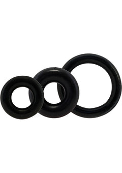 Ringo X3 Cockrings Black 6/bx_1