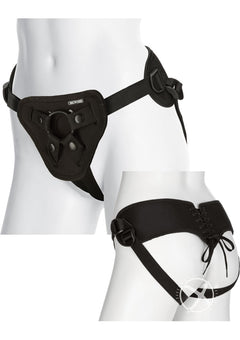 Vac U Lock Platinum Corset Harness Black_1