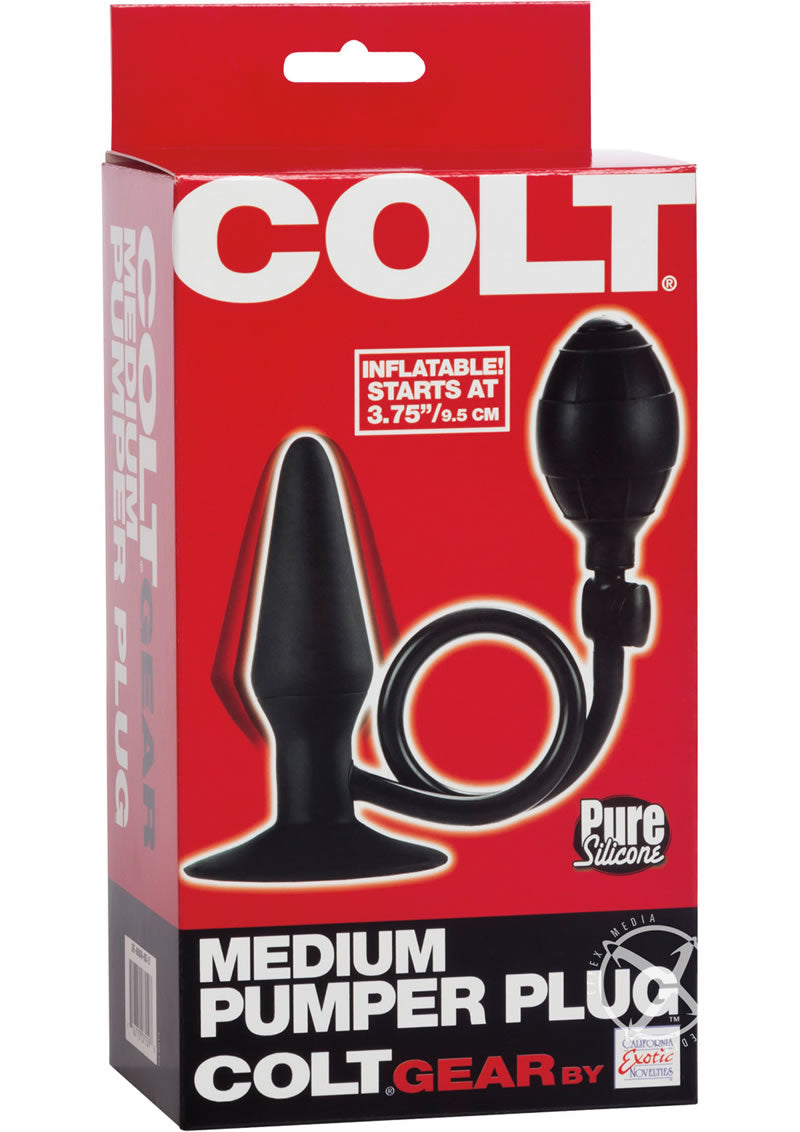 Colt Medium Pumper Plug Black_0