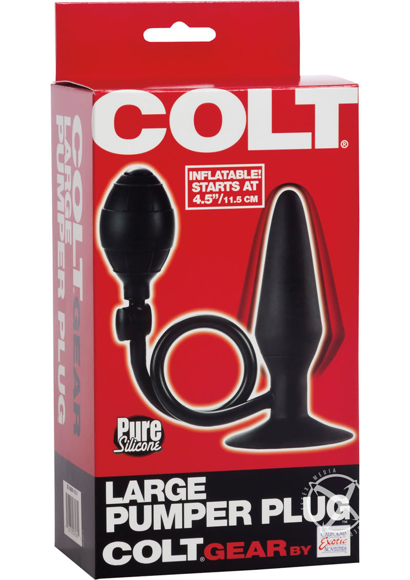 Colt Large Pumper Plug Black_0