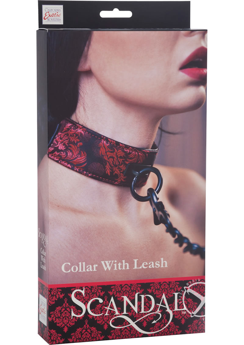 Scandal Collar With Leash_0