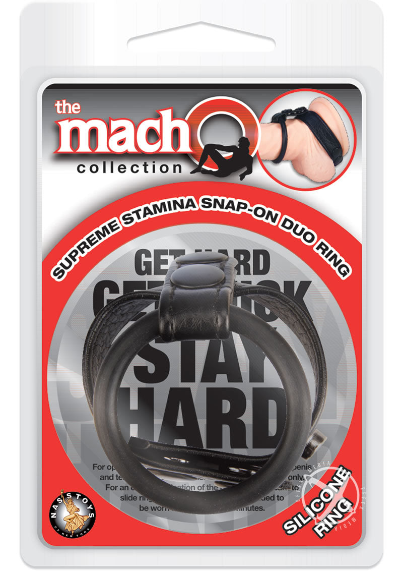 Macho Supreme Stamina Snap On Duo Ring_0