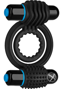 Optimale Vibrating Double C-ring Black_1