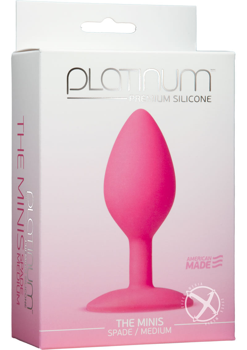 Platinum Mini Spade Med Pink_0