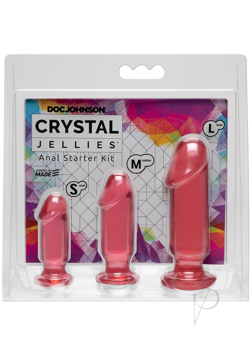 Crystal Jellies Anal Starter Kit Pink_0