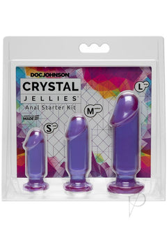 Crystal Jellies Anal Starter Kit Purple_0