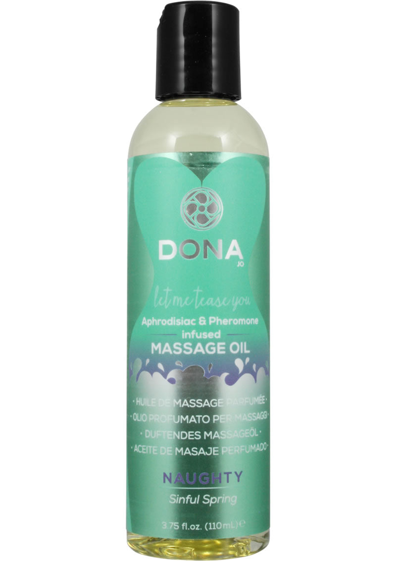 Dona Massage Oil Sinful Spring 4oz_0