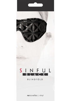 Sinful Blindfold Black_0