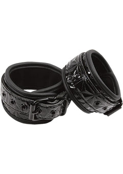 Sinful Ankle Cuffs Black_1