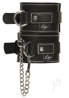 Edge Leather Wrist Restraints Blk_1