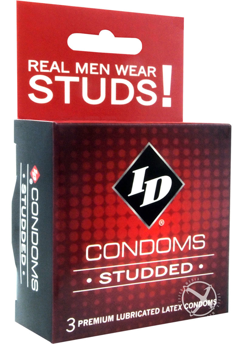 Id Studded Condoms 3 Pack_0