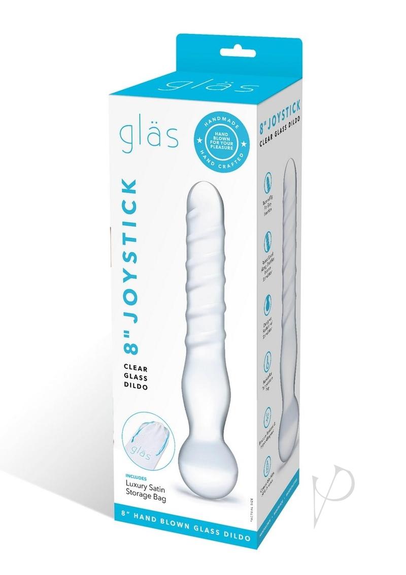 Joystick Clear Glass Dildo_0