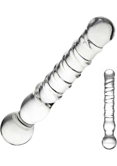 Joystick Clear Glass Dildo_1