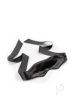 Ffle Satin Blindfold Black_1