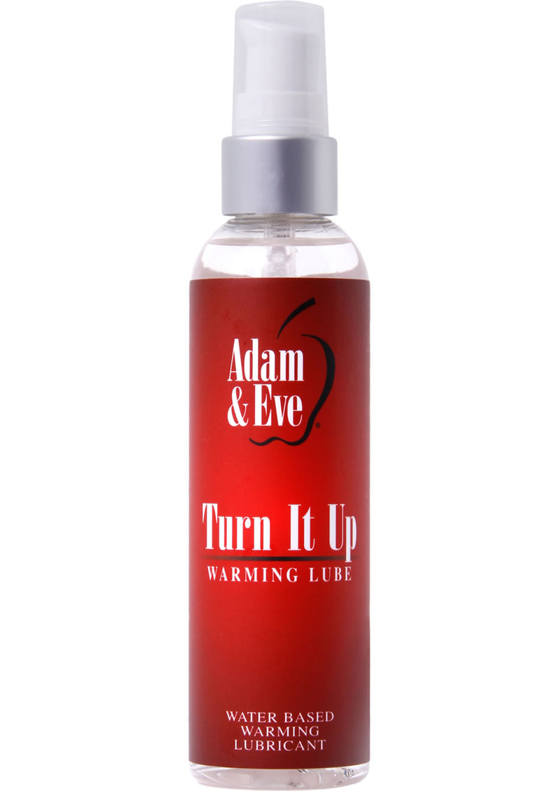 Aande Turn It Up Warming Lube 4oz_0