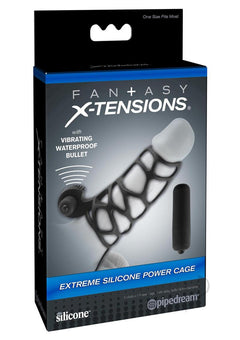 Fx Extreme Silicone Power Cage Black_0