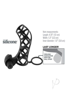 Fx Extreme Silicone Power Cage Black_1