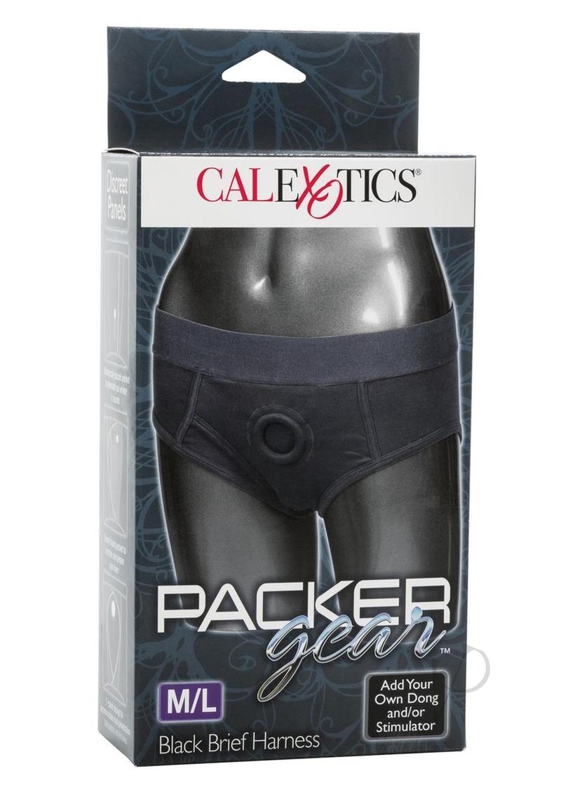 Packer Gear Black Brief Harness M/l_0