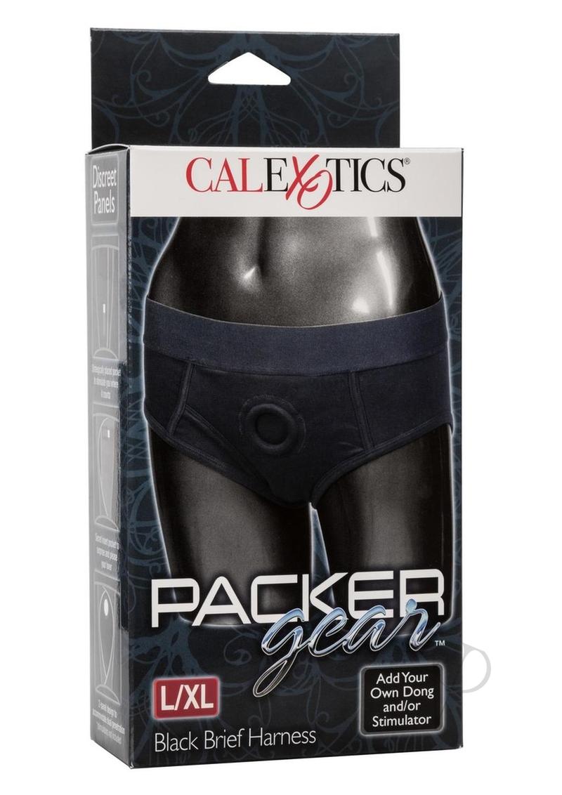 Packer Gear Black Brief Harness L/xl_0