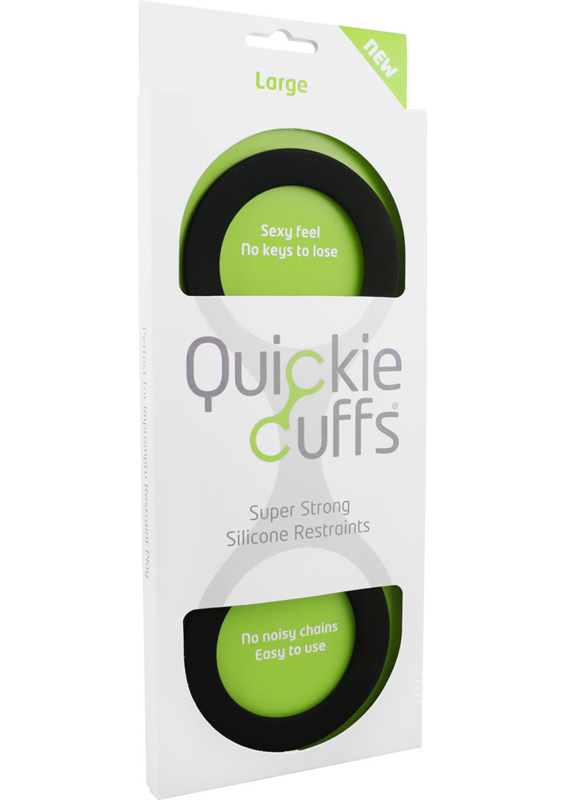 Quickie Cuffs Large Black_0