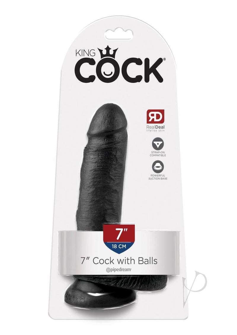 Kc 7 Cock W/balls Black_0