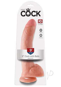 Kc 9 Cock W/balls Flesh_0