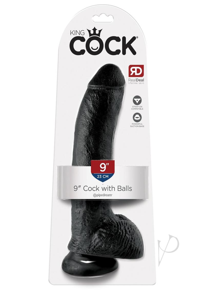 Kc 9 Cock W/balls Black_0