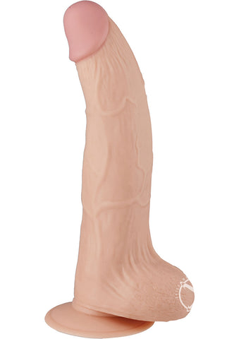 Image of Maxx Men Curved Dong 9 Flesh_1