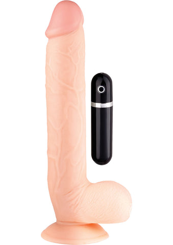 Image of Maxx Men Vibe Straight Dong 11 Flesh_1