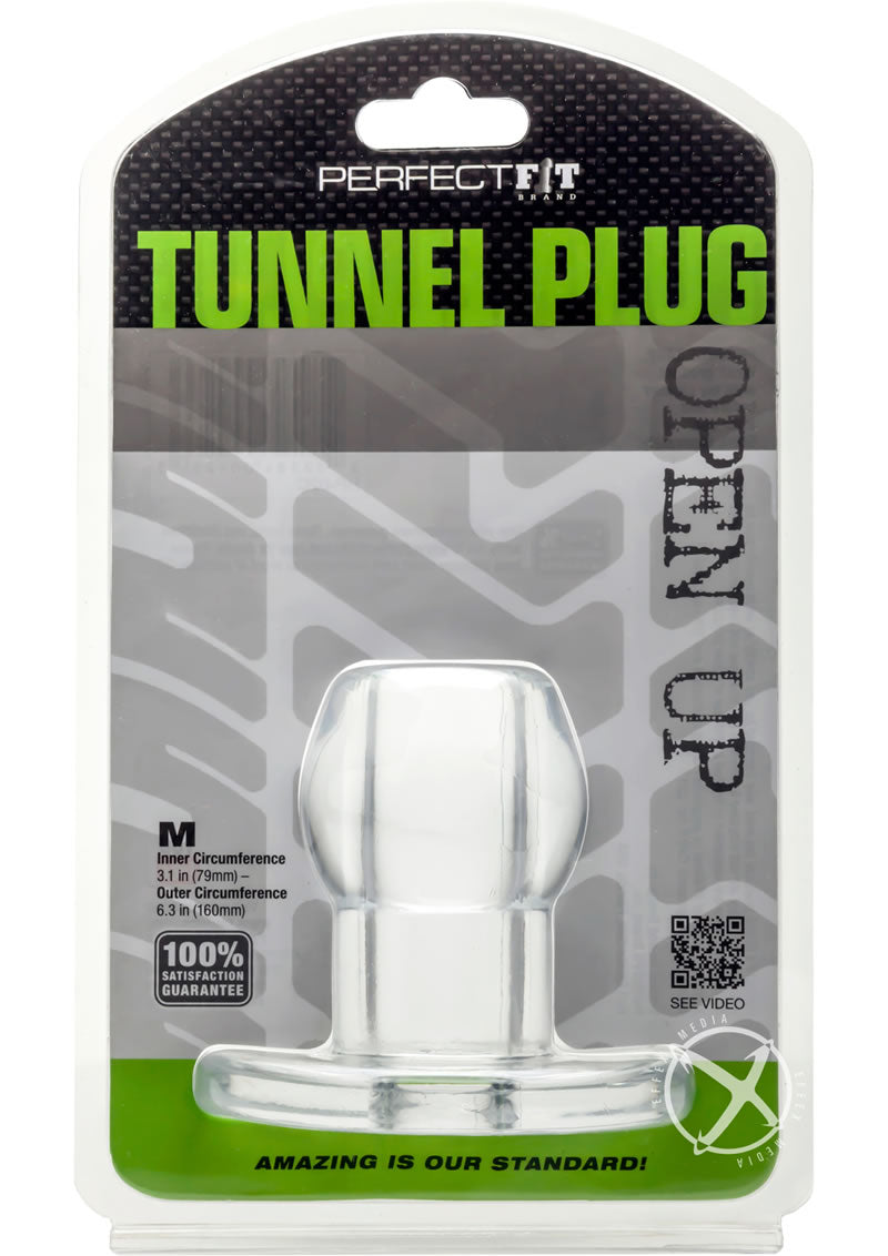 Tunnel Plug Medium Clear_0