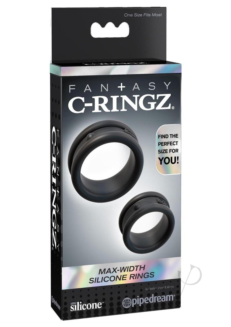 Fcr Max Width Silicone Rings Black_0