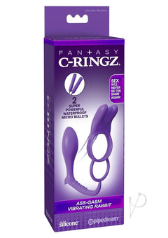 Fcr Ass Gasm Vibrating Rabbit Purple_0