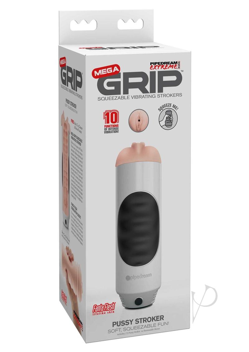 Pdx Mega Grip Vibe Pussy Stroker_0