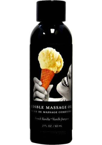 Edible Massage Oil Vanilla 2oz_0