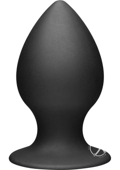 Tof Large Silicone Anal Plug Black_1