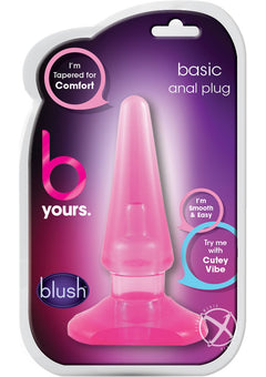 B Yours Basic Anal Plug Pink_0