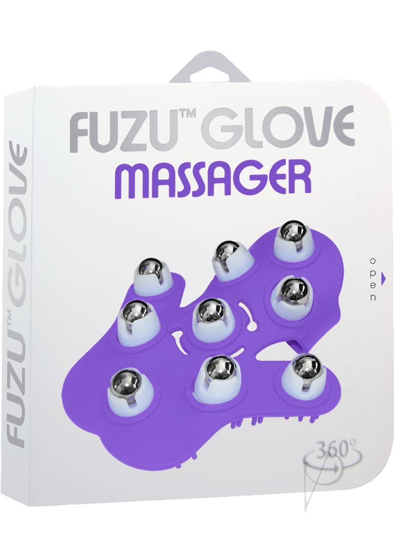 Fuzu Glove Massager Neon Purple_0