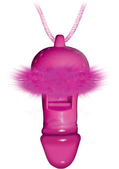 Blow Me Pink Pecker Whistle Necklace_1