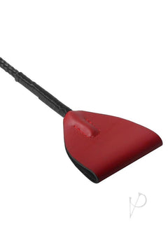 Strict Red Leather Riding Crop_1