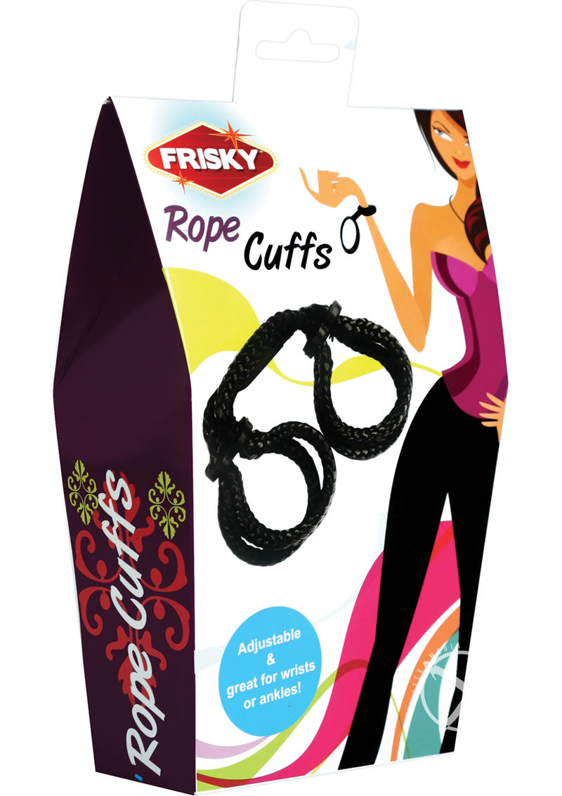 Frisky Rope Cuffs Black_0