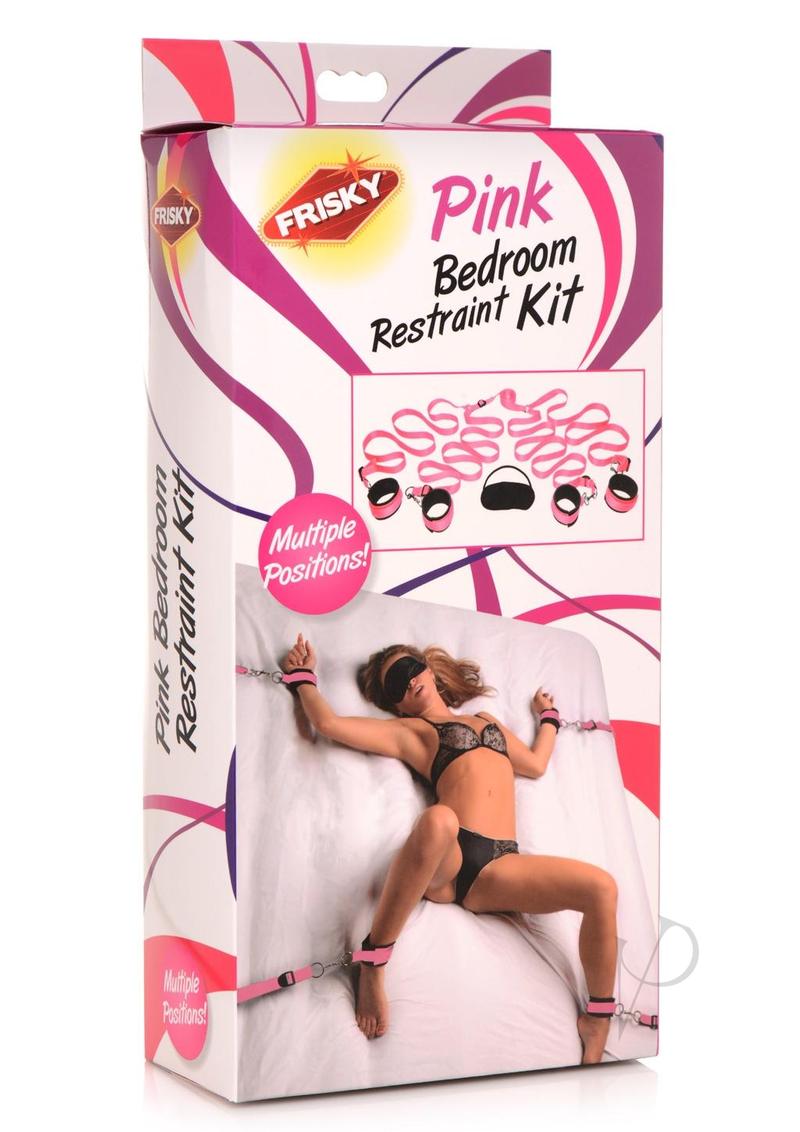Frisky Pink Bedroom Restraint Kit_0