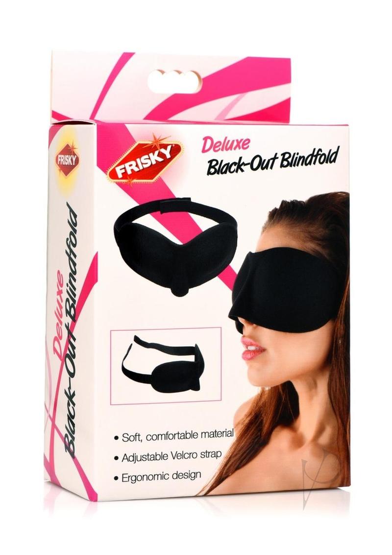 Frisky Deluxe Black-out Blindfold_0