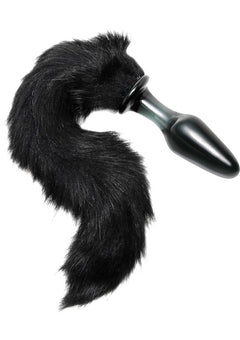 Tailz Midnight Fox Glass Tail Anal_1