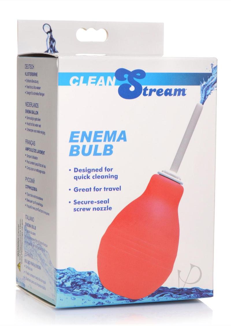 Cleanstream Enema Bulb Red_0