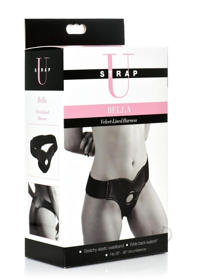 Strap U Bella Velvet Lined Harness_0