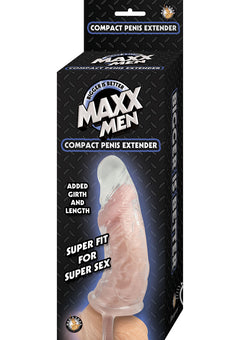 Maxx Men Compact Penis Sleeve Clear_0